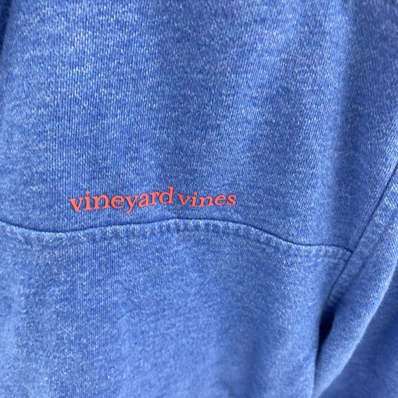Vineyard Vines Mens Blue And Red Colorblock Pullover M 1K1003 - Picture 2 of 8
